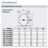 dimensions ventilateur de gaine vent ecowatt vim