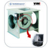 Moto-ventilateur de secours pour caisson de VMC JBEB / JBHB / KSTD ECO 35 230v- VIM - Unelvent -S&P- 009062