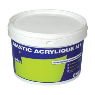 Pot de 6Kg de mastic d'étanchéité pour réseau aéraulique