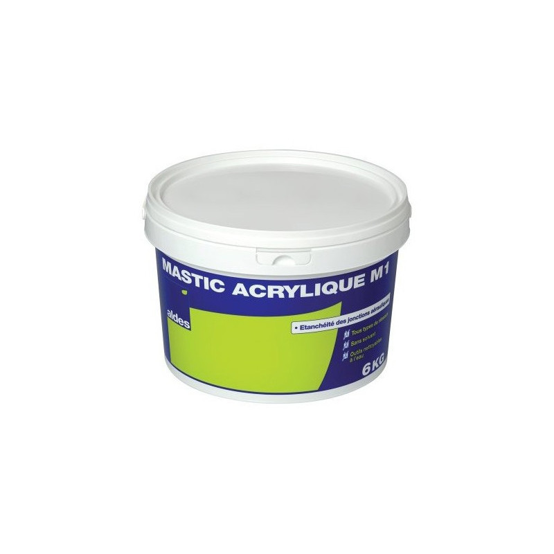 Pot de 6Kg de mastic d'étanchéité pour réseau aéraulique