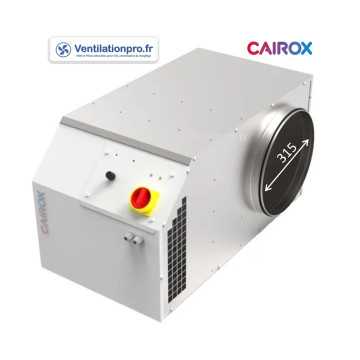 Caisson de ventilation C4 1000m3/h SIM EC 11P - 400°-1/2h -Diam 315- 230v pour logement collectif marque CAIROX