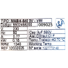 08 Moto-turbine de secours pour caisson JBHB ECO 08 - JBEB ECO 08 et CACB N 008 -S&P et VIM -009025 MAB/4-540 3V 77w