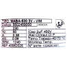 05 Moto-turbine de secours pour caisson JBEB / JBHB ECO 05 et compatible CACB N 005 -009024 -S&P et VIM MAB/4-540 3V 38W