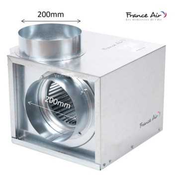 Caisson de VMC 600m3/h Sirius 600 C4 230v marque France Air - Collectif et tertiaire