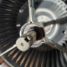 turbine seule AT 10/8 s20 Nicotra - arbre 20mm avec clavette ref 600312