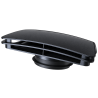 Bouche d'Extraction et de Soufflage Carrée Plastique noir – Design Aurea (VMC & Tertiaire) diam 125mm bouche très tendance