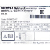 NICOTRA DD 7/7 M981 1F 4P 1V -code: 610982E