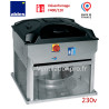 Tourelle d'extraction désenfumage 7200m3/h VELONE 2 F400-120 -7.2 - 230v - marque ALDES