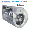 Moteur ventilateur DDM 9/9 E6G3306 1F 6P 3V 230v Nicotra