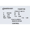Moteur ventilateur DTM-B-7/7-4M 1/5 Sisteven