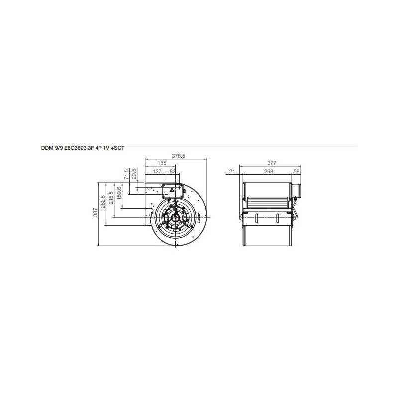 DIMENSIONS DDM 99 E6G3603