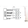 schéma de raccordement électrique du Moto-ventilateur CBM-12/12 736 W 6PC VR 230V S&P