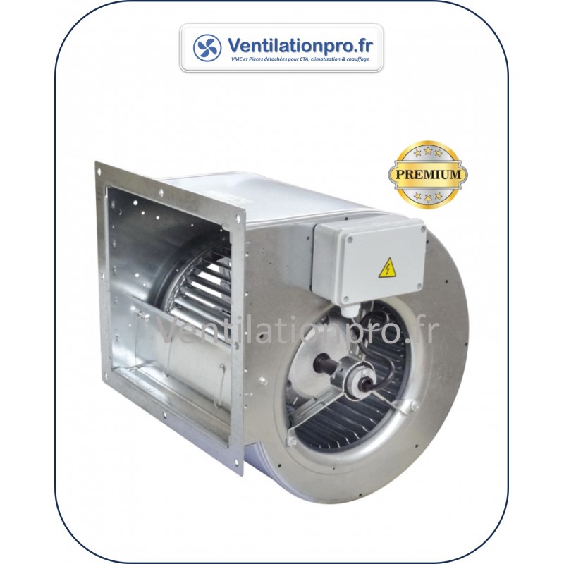 Moteur ventilateur 3600m3/h PREMIUM DDM 9/9 550w 230v- Nicotra - pour extraction de hotte professionnelle - ref: E6G3501