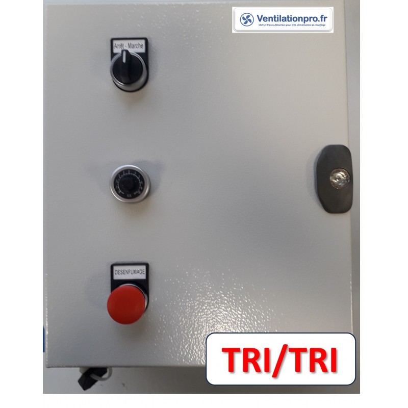 Variateur de fréquence Tri-Tri 0.75kw ip55 avec désenfumage