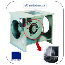 Sous ensemble VEC270- moteur de rechange complet compatible pour caisson de VMC ALDES VEC270- 230v