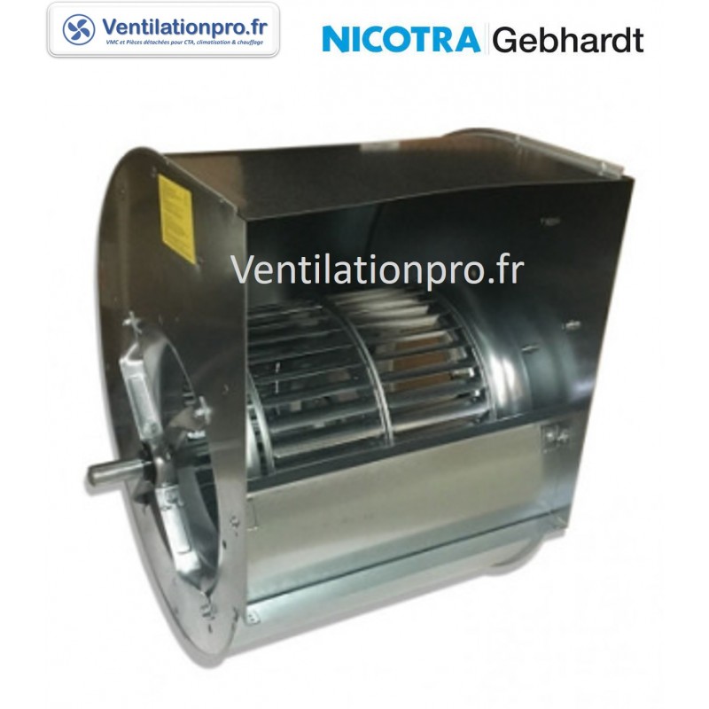 Ventilateur seul Nicotra regal ADH E0-0180 (volute centrifuge)