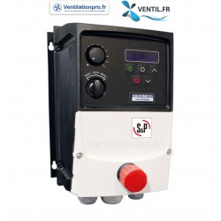 Variateur de fréquence TRI VFIK COOK CDP 4kw avec coup de poing désenfumage SPECIAL CUISINE PRO - marque VIM ref 256277