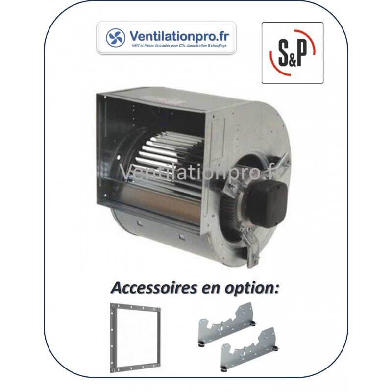 Moteur ventilateur CBM-9/9- DD 9/9 - DTM-B-9/9- 245W - 230v -S&P- VIM