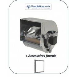 Moto-ventilateur TMD 9/7 - 370w -4P- 1 vitesse - 230v TECNIFAN