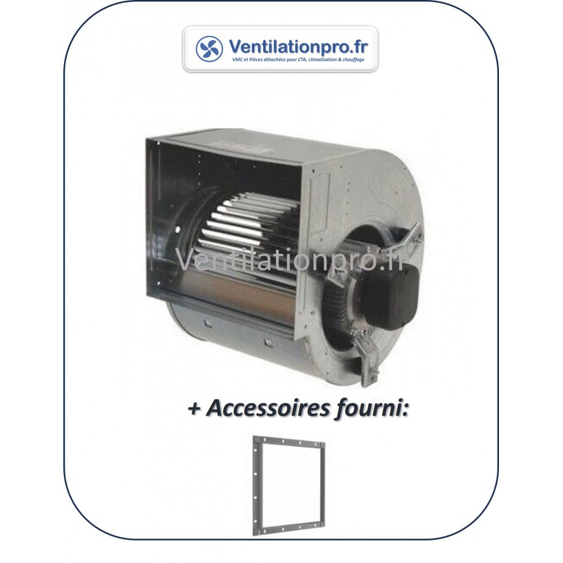 Moto-ventilateur TMD 9/7 - 370w -4P- 1 vitesse - 230v TECNIFAN