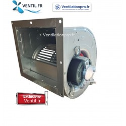 Moteur escargot DD7/7-1500m3/h-150w 230v- ventilateur pour extraction de hotte de cuisine professionnelle / restaurant