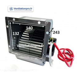 Moto-ventilateur DD5/5 550m3/h 230v pour ventilation, climatisation, VMC, chaudière, poêle