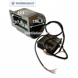 Moto-ventilateur DDMP 146/190 -230v nicotra pour VMC, chaudière, extraction, ventilation, climatisation - 230v