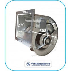 Moto-ventilateur CBM 7/7-72w- 6P- C VR - Soler & Palau ref S&P 653001