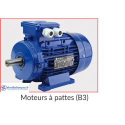 Moteur type B3  - 400v -4kw - axe 28mm