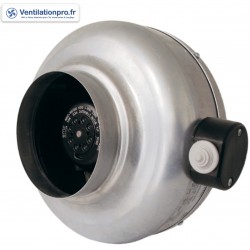 Ventilateur en ligne pour gaine / conduit circulaire -usage professionnel  230v VENT NK