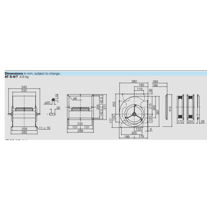 dimensions plan AT 9/7 S20