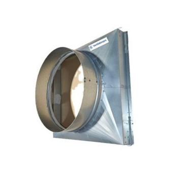 Pièce de transformation rectangulaire/ circulaire pour caisson 4000/4800m3/h