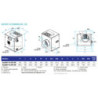 Caisson de ventilation 400m3/h ALDES EASYVEC C4 400 std 230v pour logement collectif