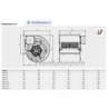 Moto-ventilateur CBM-10/10- RE - 2400m3/h -245W - 230v S&P