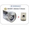 PACK Moto-ventilateur 3500 m3/h -DDM9/9- 3 vitesses + sélecteur 3 vitesses 230v