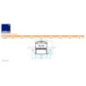 dimensions Tourelle d'extraction désenfumage 5000m3/h VELONE 2 F400-120 -4.5 - 400v - triphasé - marque ALDES