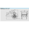 Moto-ventilateur DDM 9/9 550w 230v- Nicotra - VMC et hotte pro - ref: E6G3501