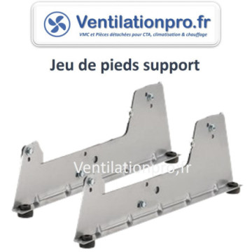 Jeu de pieds support pour moto- ventilateur et turbine