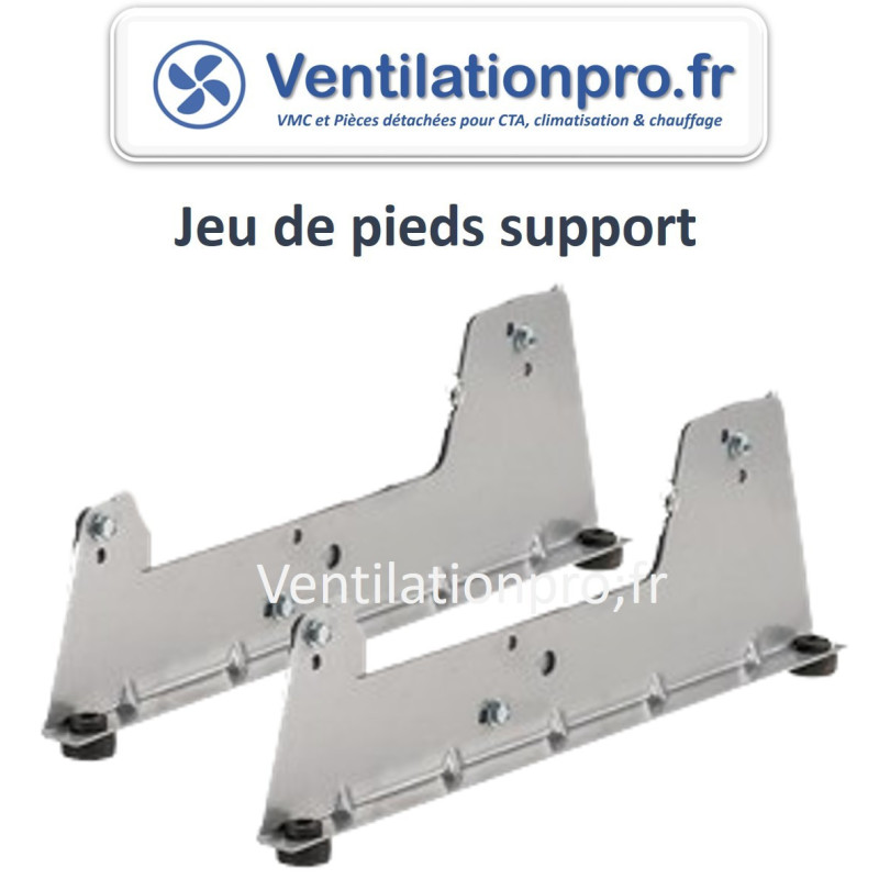 Jeu de pieds support pour moto- ventilateur et turbine