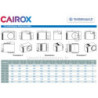 Caisson de VMC C4 3500m3/h EC REGULO 35L- 400°-1/2h - Diam560- 230v pour logement collectif