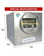 Caisson d'Extraction - Hotte de Cuisine Pro/Restaurant | Ventilationpro.fr